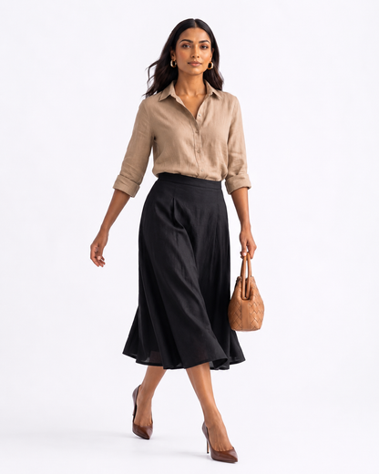 Midnight A-Line Skirt