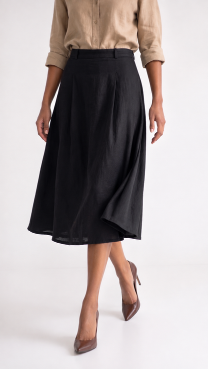 Midnight A-Line Skirt
