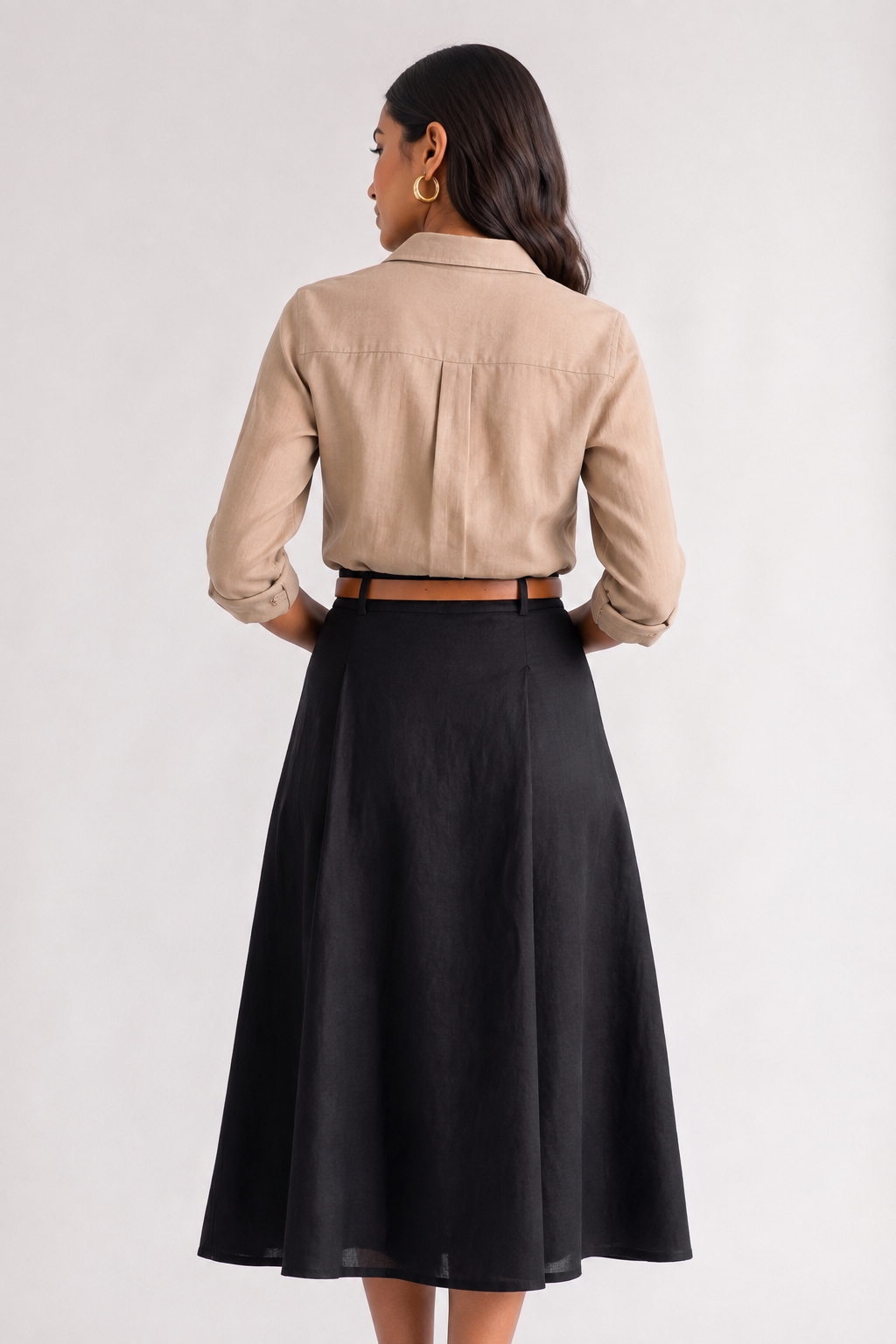 Midnight A-Line Skirt