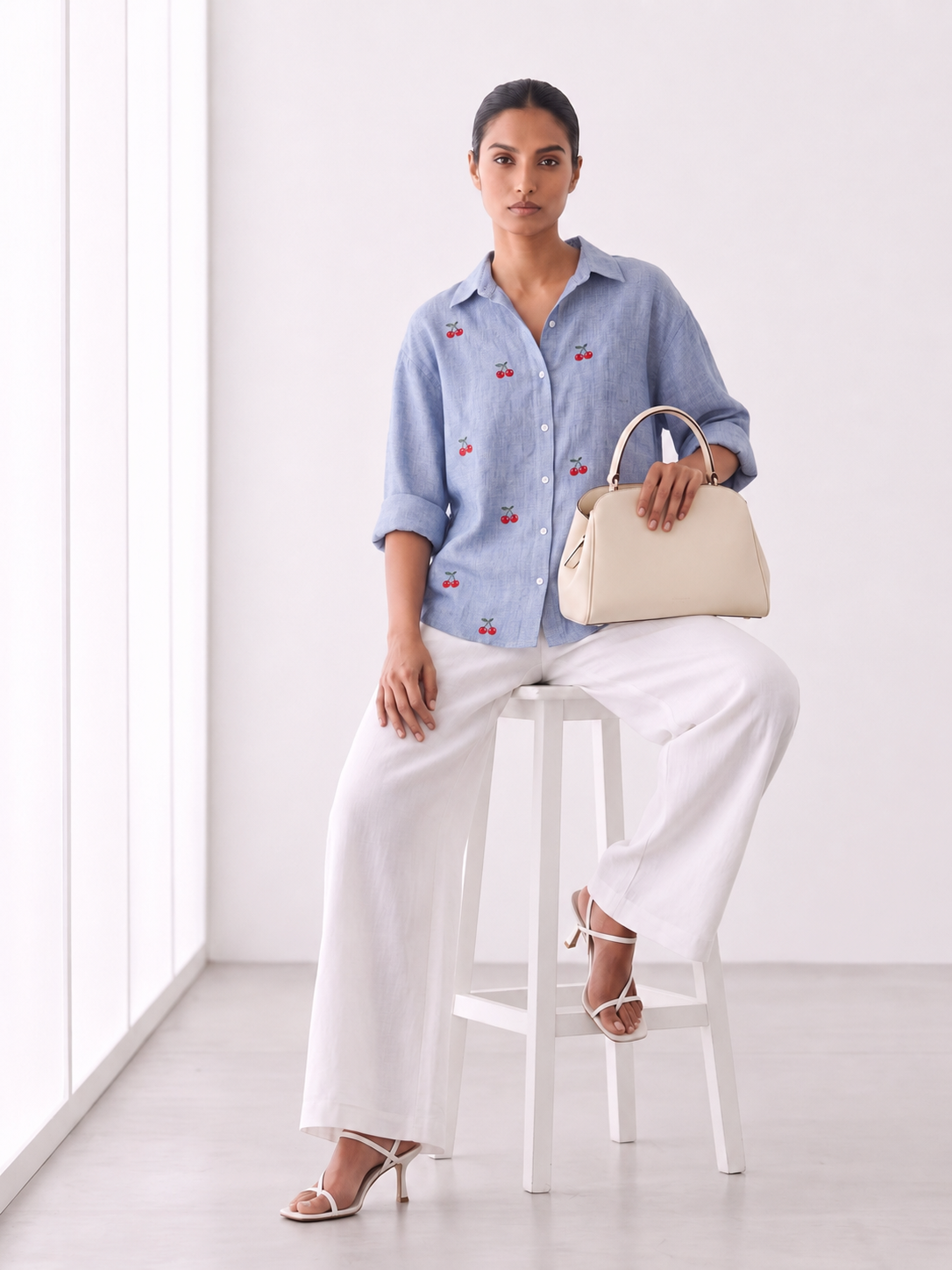 Amarena Embroidery Shirt