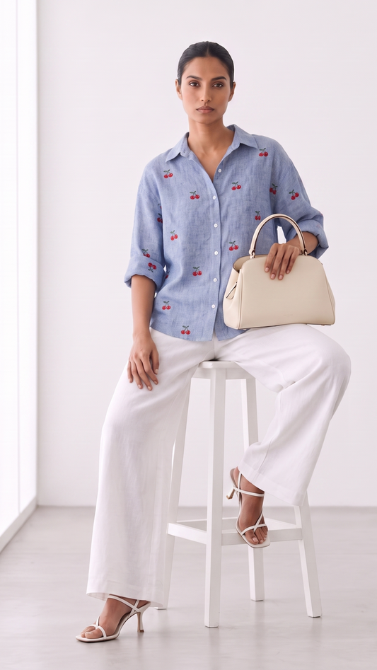 Amarena Embroidery Shirt