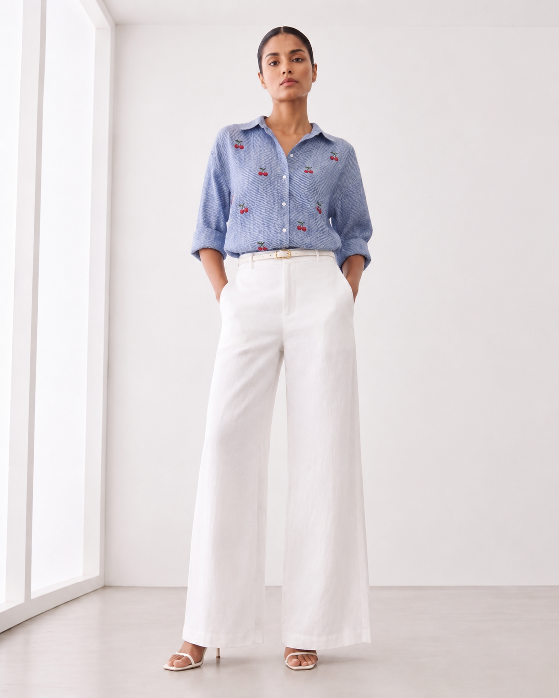 Amarena Embroidery Shirt