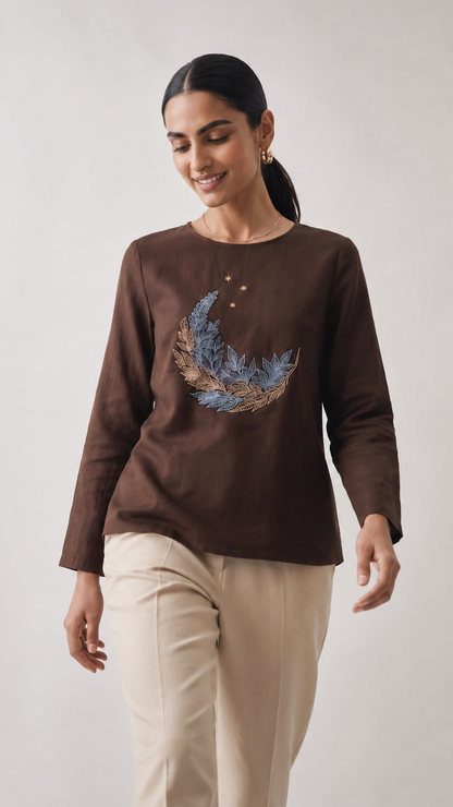 Celestial Leaf Top