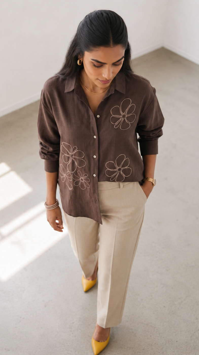 Clay & Cream shirt