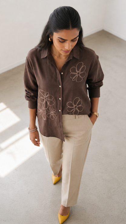 Clay & Cream shirt