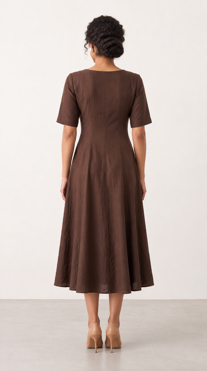 Choco Midi Dress