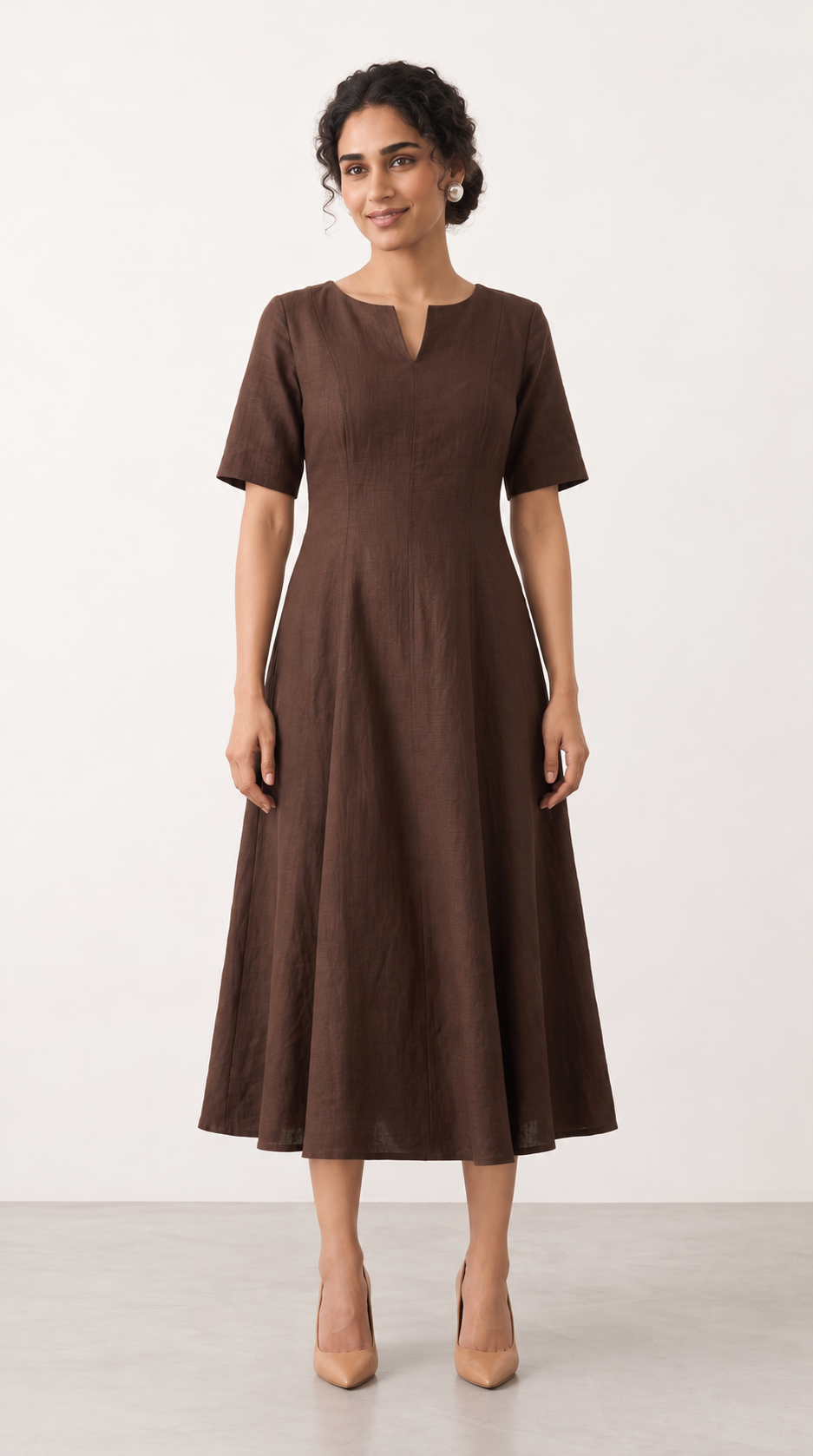 Choco Midi Dress