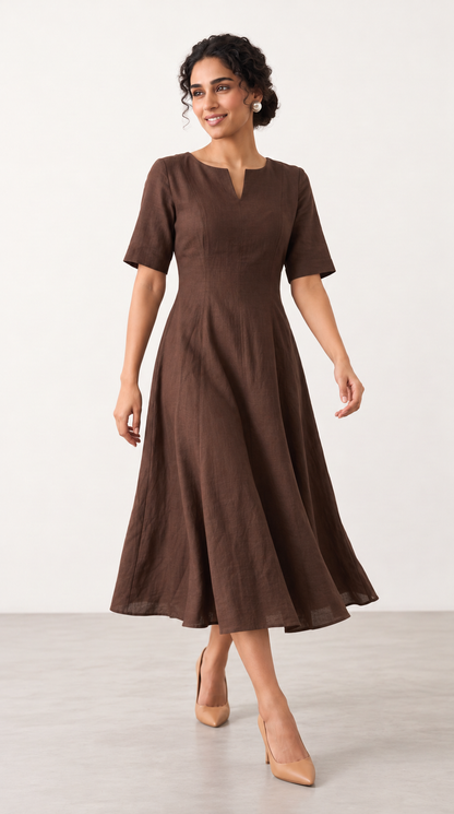 Choco Midi Dress