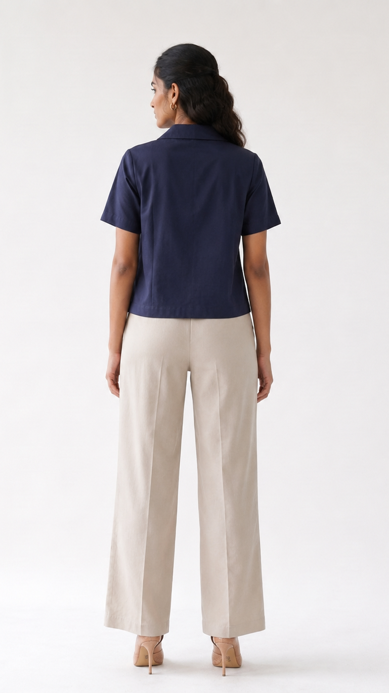 Garden Sprig Cotton Shirt