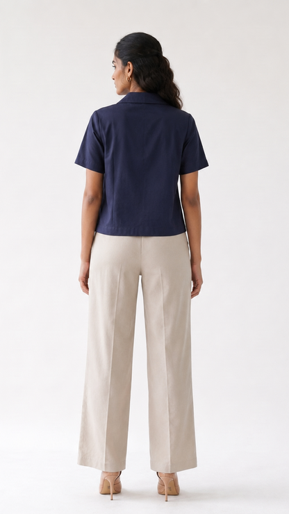 Garden Sprig Cotton Shirt