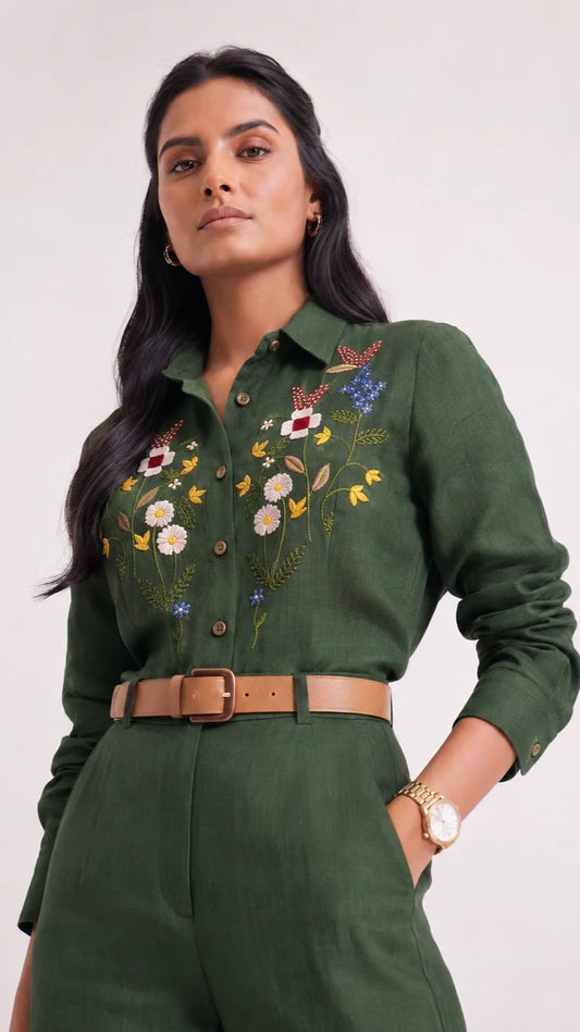Evergreen Petal cordset