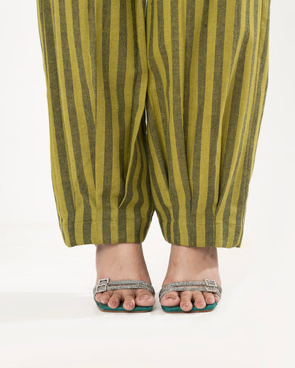 Olive Serenity Lines Co-ord Set