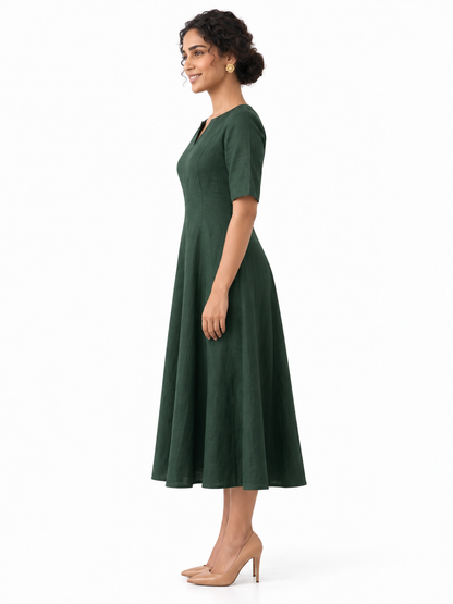 Forest Midi Dress