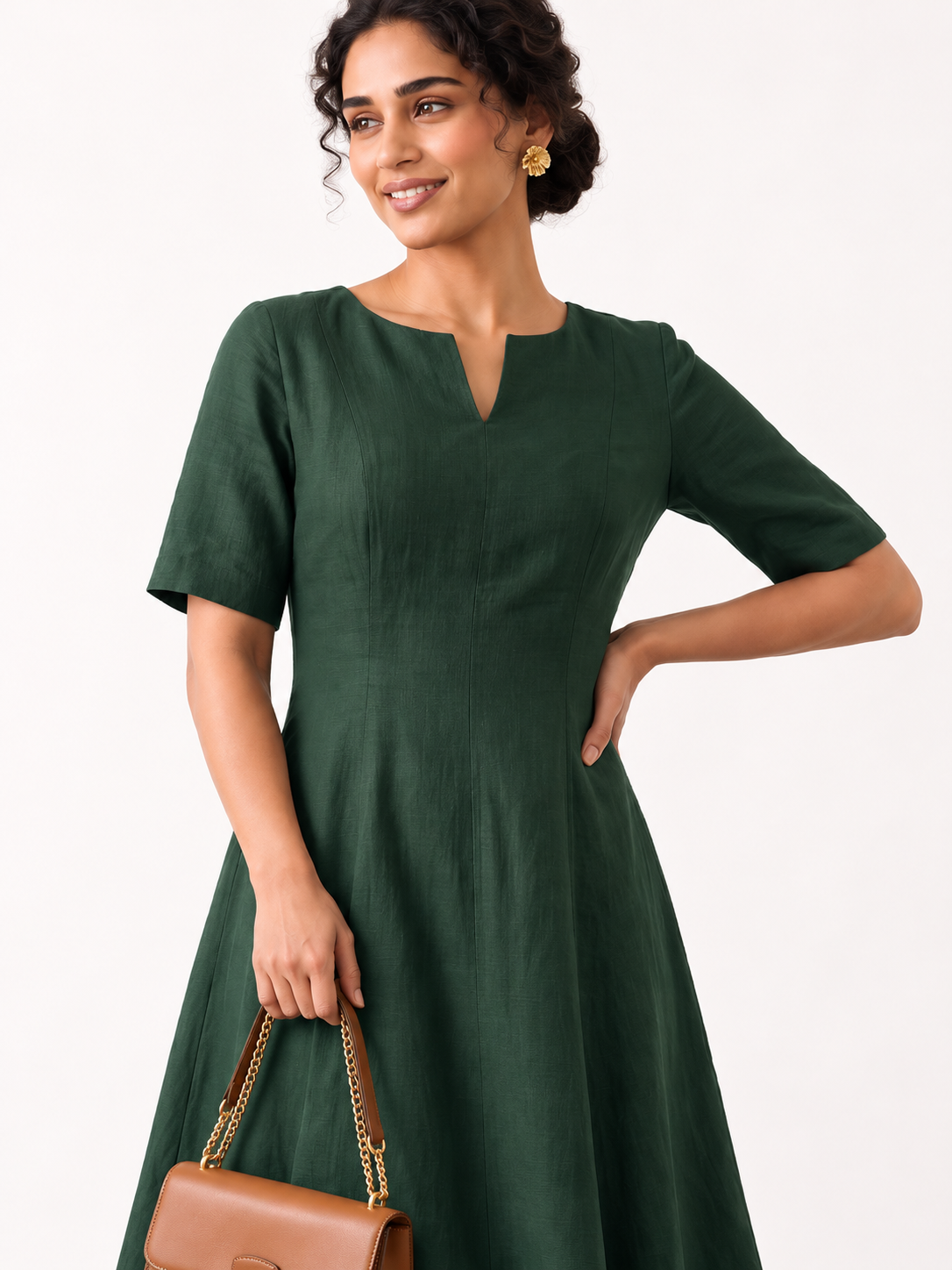 Forest Midi Dress