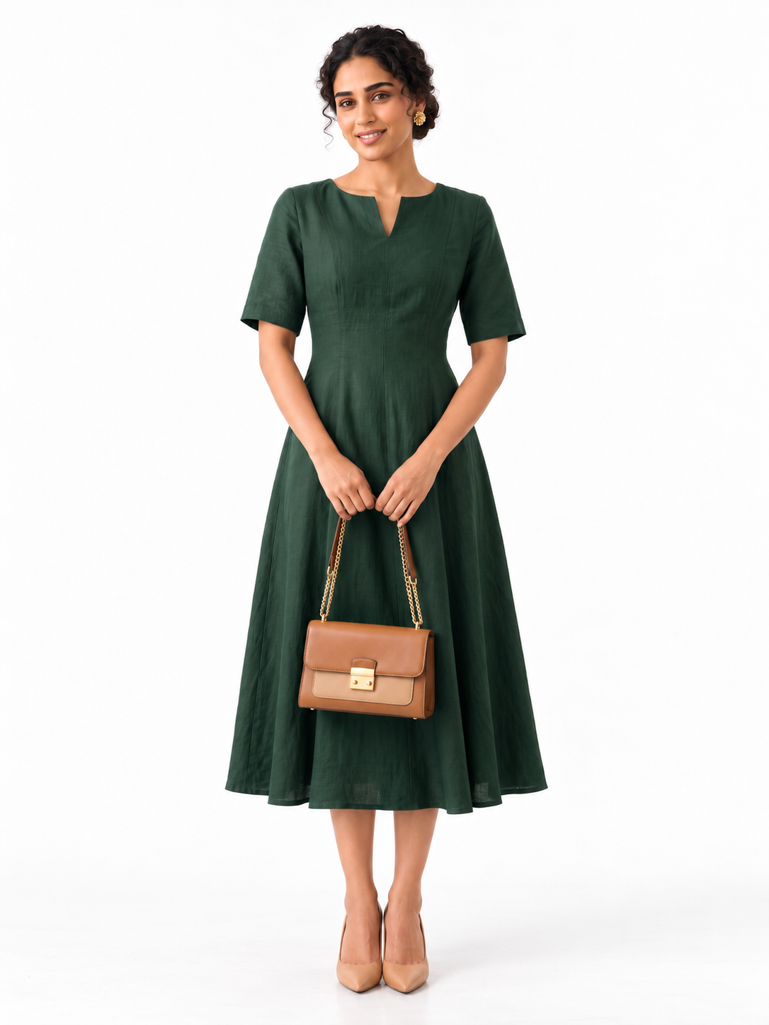 Forest Midi Dress