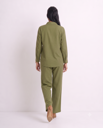 Desert Tale Olive Co-ord