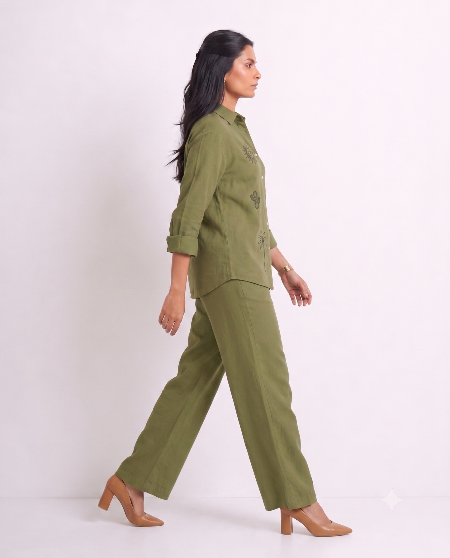 Desert Tale Olive Co-ord