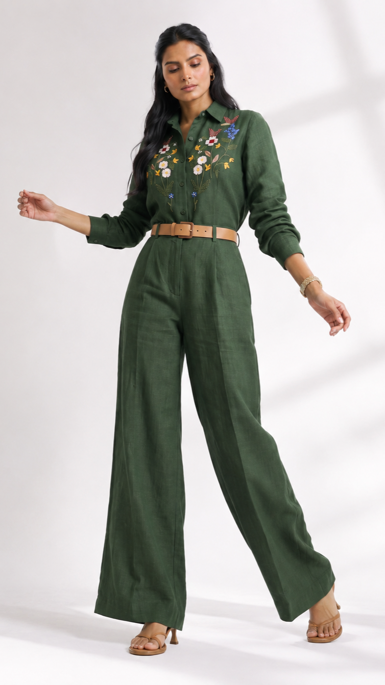 Evergreen Petal cordset