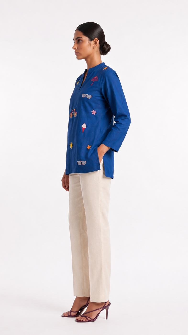 Garmisch — Summer Story Embroidered kurta