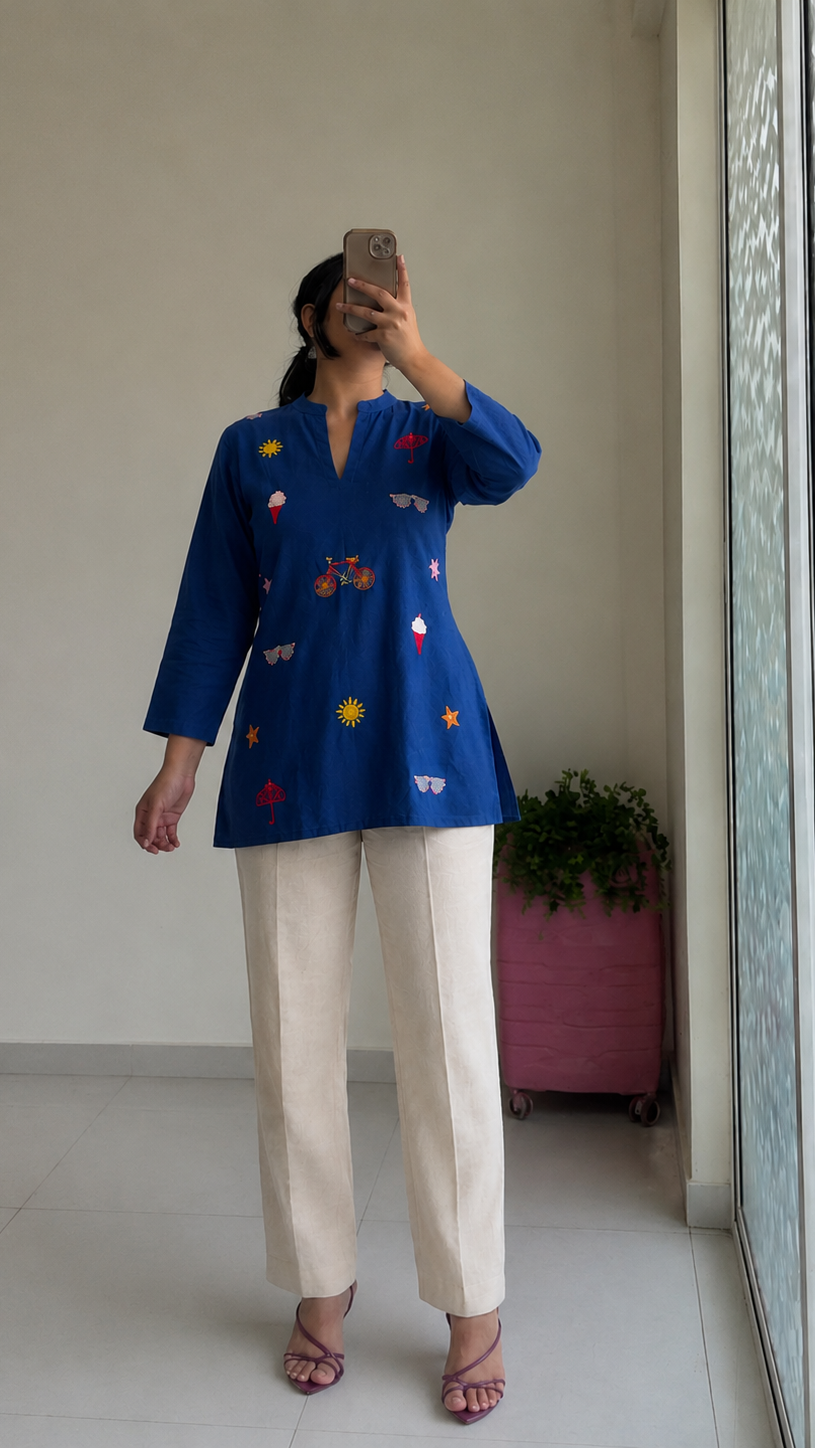 Garmisch — Summer Story Embroidered kurta