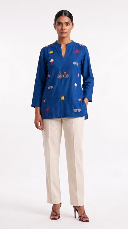 Garmisch — Summer Story Embroidered kurta