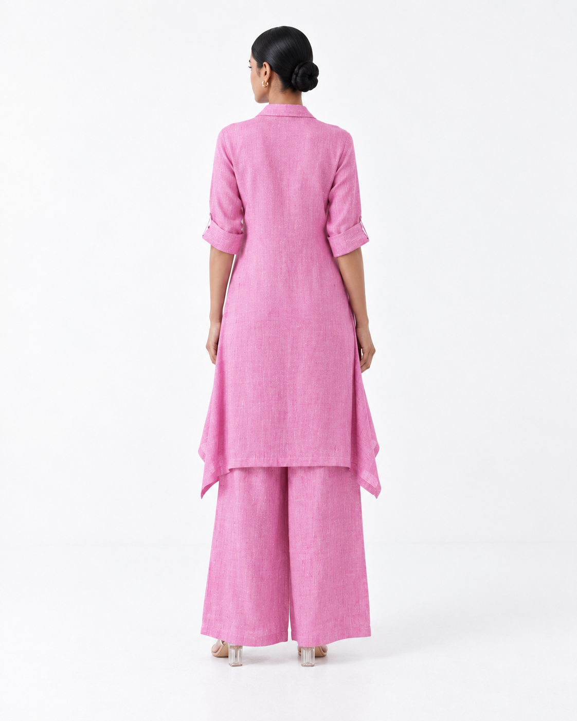 ROSE PINK EMBROIDERY CO-ORD SET