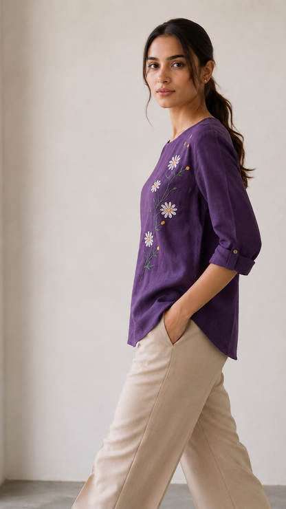 Chamomile Trail Top