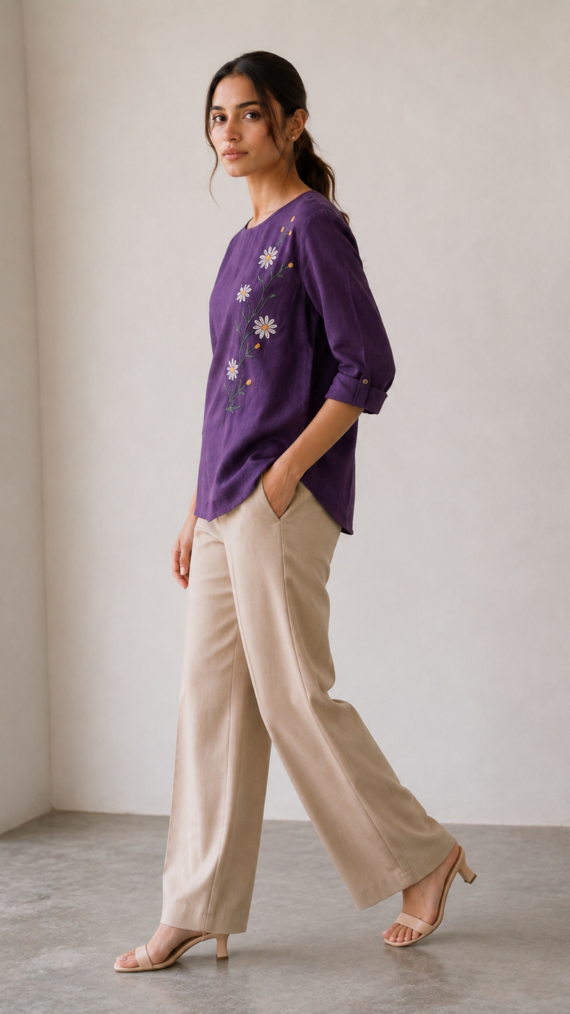 Chamomile Trail Top