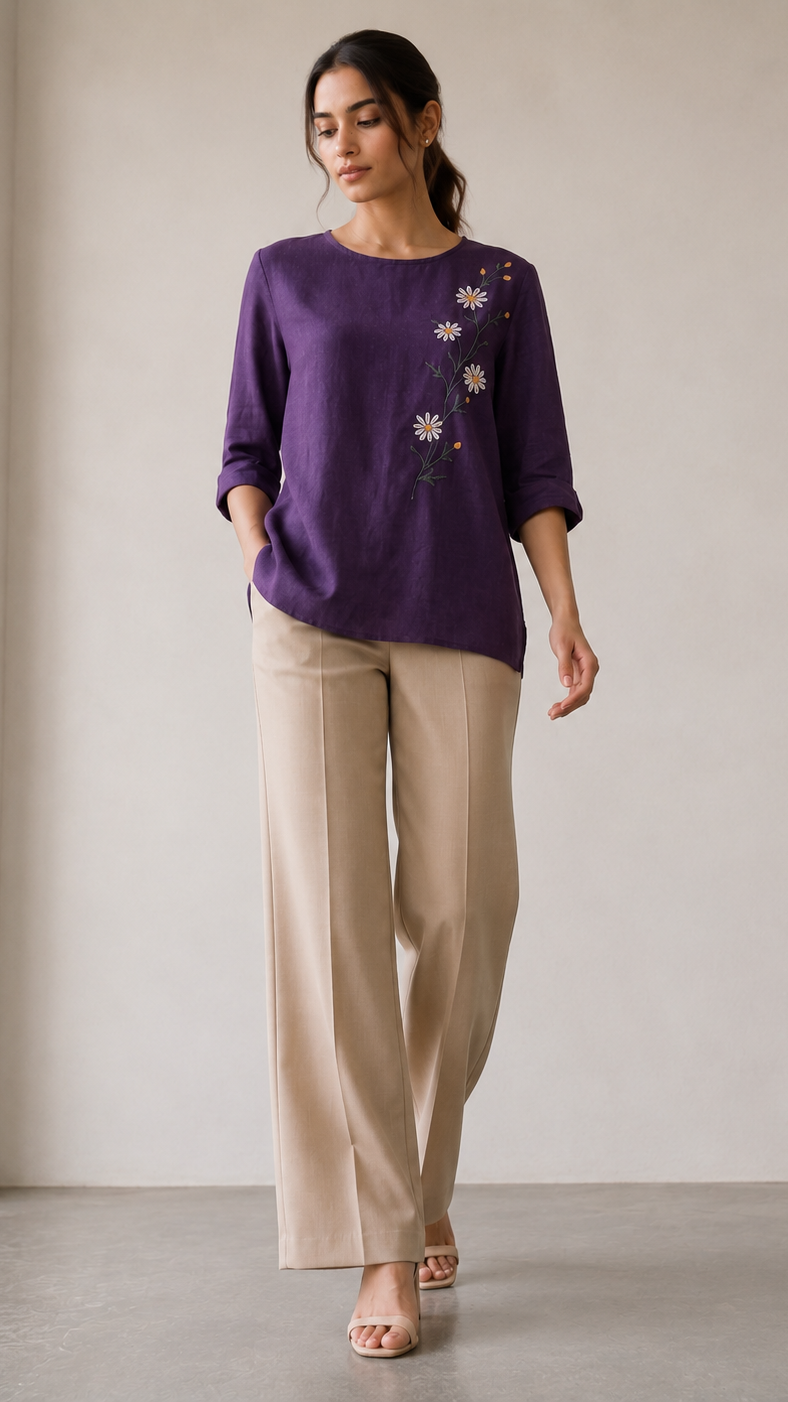 Chamomile Trail Top