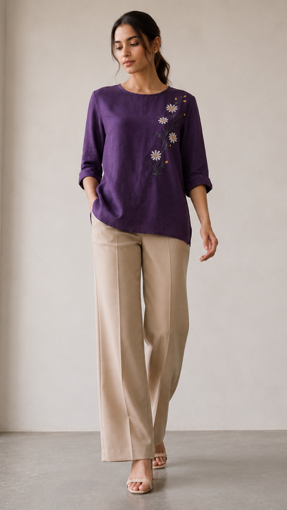 Chamomile Trail Top