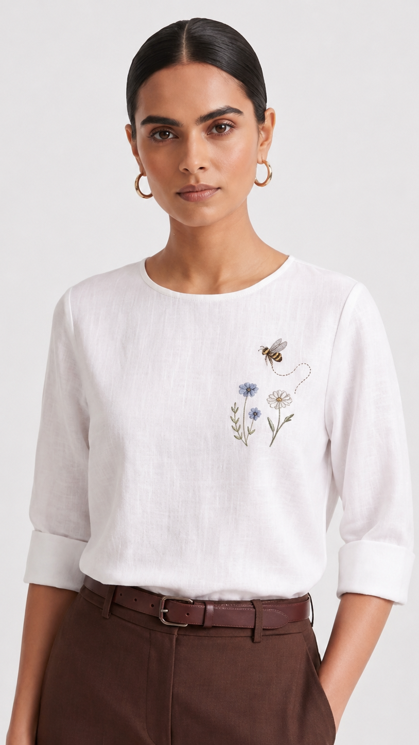 Bee & Blossom Top